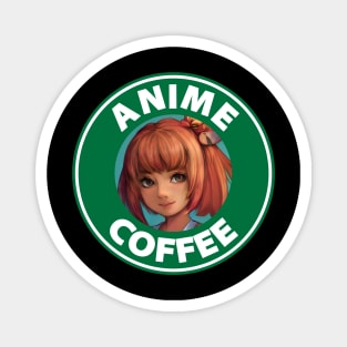 Animes Starbucks Magnet